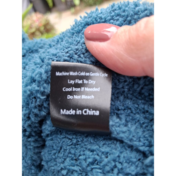 POL TEAL Ribbed Crew Neck Sweater - Picture 8 of 9